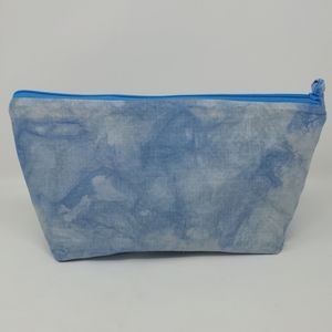 [Queen Alaffia] New Blue Handpainted Tie Dye Bag